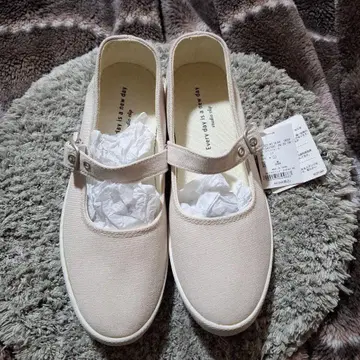 스튜디오 클립 캔버스 스트랩 스니커즈 라이트 그레이