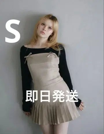 andmary Karen 니트 세트 미니 드레스 앤드마리