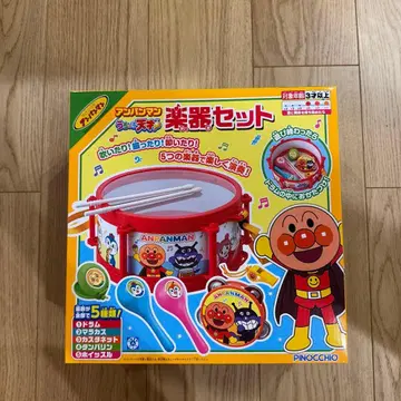 [ 새상품! 미개봉 ] 호빵맨 악기 세트