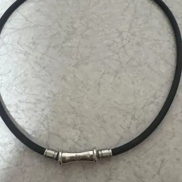 실버 대나무 디자인 초커