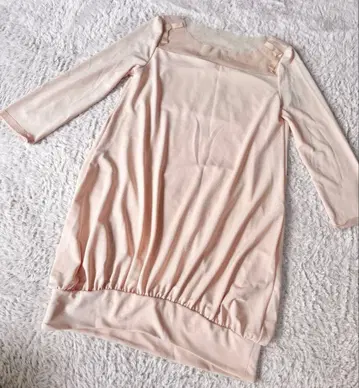 FOXEY NEWYORK 튤 절개 리본 드레스