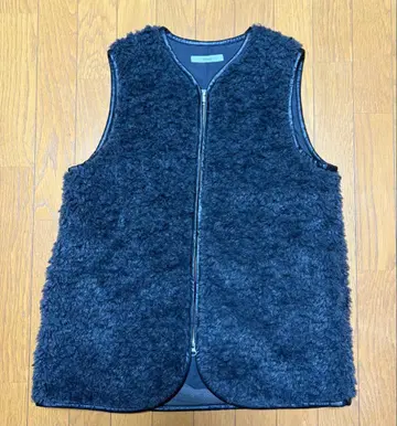 JOURNAL STANDARD relume 시프 인조 모피 지퍼 베스트