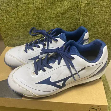 Mizuno 스파이크 슈즈 화이트/네이비 23cm