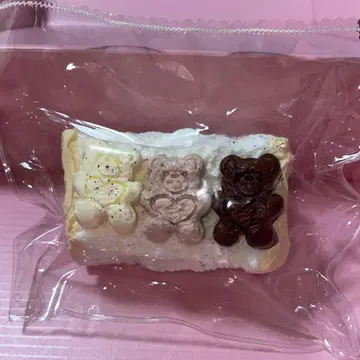 3마리 곰빵 얼음 버터 스퀴즈 kikisquishy