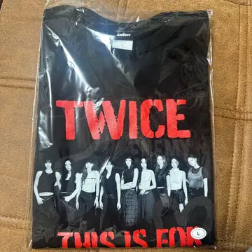 TWICE WORLD TOUR IN JAPAN 티셔츠 L 사이즈