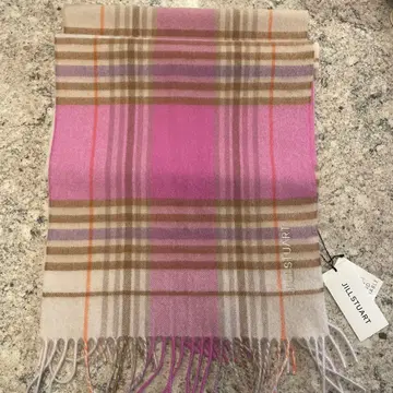 [ 새상품 ] JILL STUART 체크 무늬 머플러