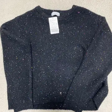 새상품 슬로브 이에나 스팽글 니트