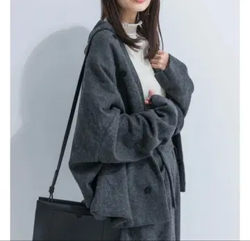 KINU 변형 노카라 자켓 안티카