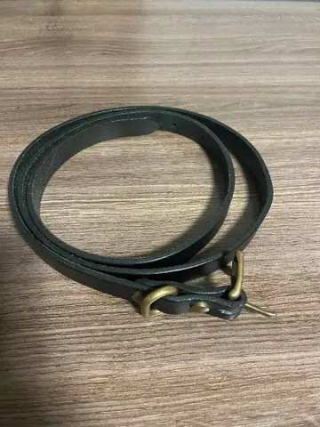 YOKO SAKAMOTO 스탠다드 벨트 슬림 블랙