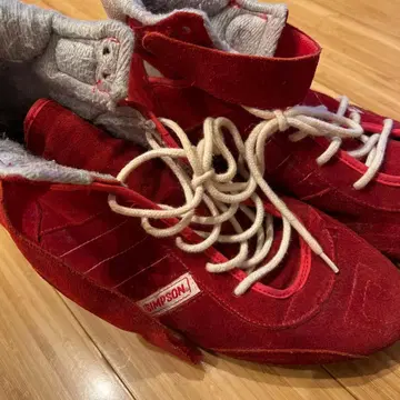 SIMPSOM 레드 스니커즈 8 1/2 USA