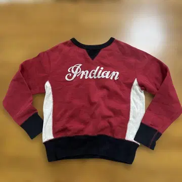 Indian Motocycle 인디언 양면 V 맨투맨 사이즈 L