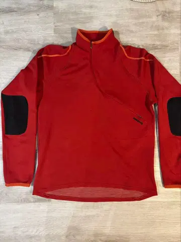 238 [레어 USA제] 파타고니아 울 혼방 하프 지퍼 풀오버 M 빨간색
