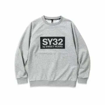 SY32 트레이닝복/맨투맨 그레이 XL 사이즈