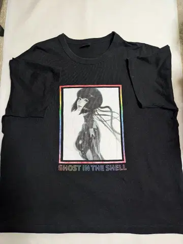 공각기동대 고스트 인 더 쉘 티셔츠 XXL과 덤 키링