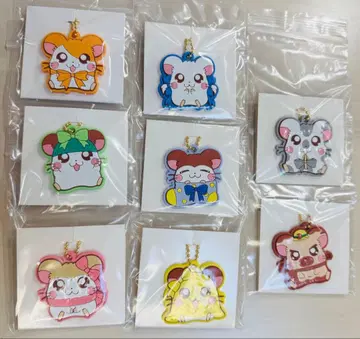 꼬마햄찌 러버 키링 8종 컴프 세리아