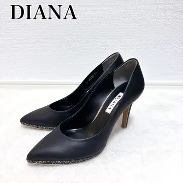 DIANA 블랙 하이힐 스틸레토