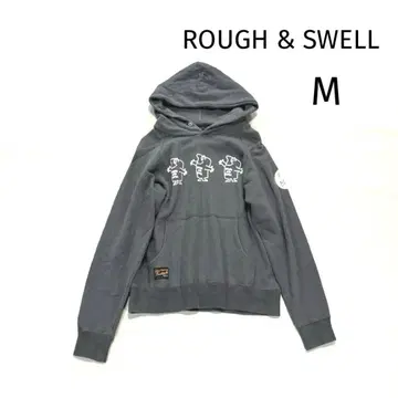 러프앤스웰 후드 풀오버 맨투맨 그레이 계열 M