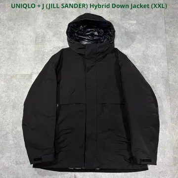 [미사용품급] 유니클로+J 하이브리드 다운 자켓 XXL 블랙