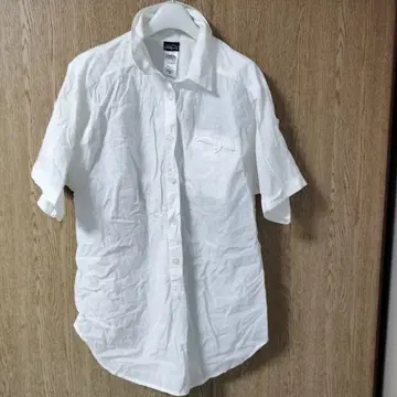 patagonia 여성용 반팔 셔츠 XS 화이트