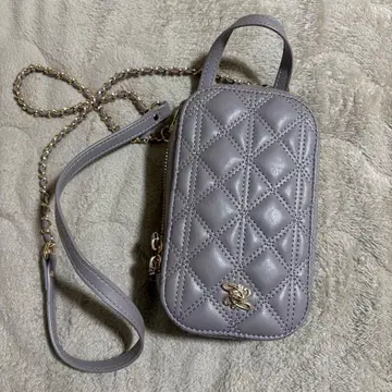 RANDA 2WAY 퀼팅 멀티 숄더백 퍼플