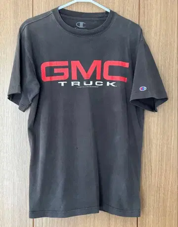 레어 구제 의류 Champion GMC T셔츠 페이드