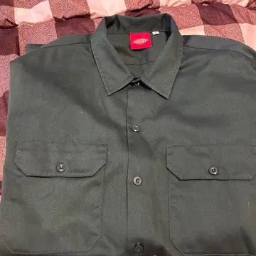 Dickies 그린 긴팔 셔츠 XL