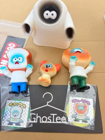 PANDEAD 판데드 4체 세트 소프트 비닐 고스트 티