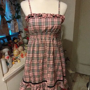 트라라라 TRALALA 체크 원피스