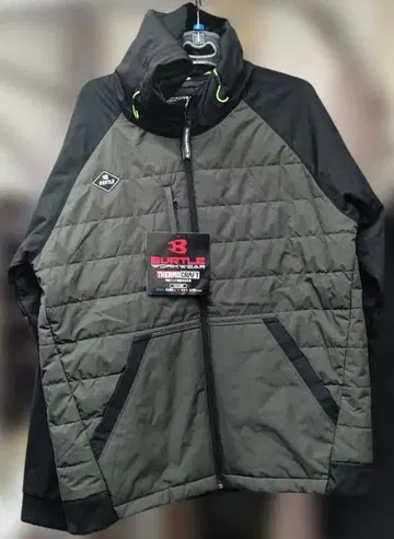 BURTLE 3220 히터 후디 자켓 XL 밀스 그린