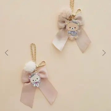 메종 드 플뢰르 리락쿠마 리본 참 코리락쿠마 2종 세트