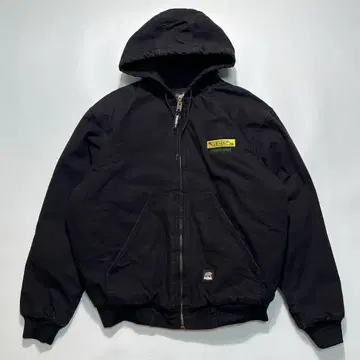 00s 번 액티브 자켓 L 블랙 덕 기업 자수 7545