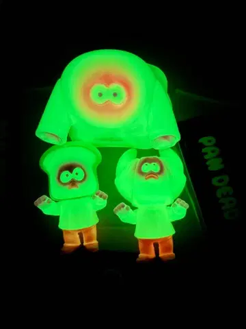 축광 PANDEAD HUMAN ROBOT 3체 세트