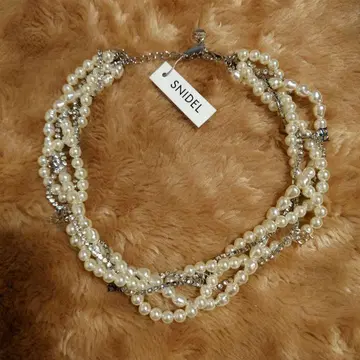 SNIDEL 펄 초커