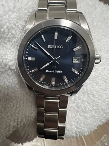 그랜드 세이코 손목시계 네이비