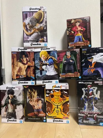 원피스 외 피규어 묶음 판매 10체 세트