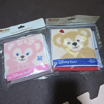 새상품 더피 셰리메이 타월 도쿄디즈니씨 손수건 타월