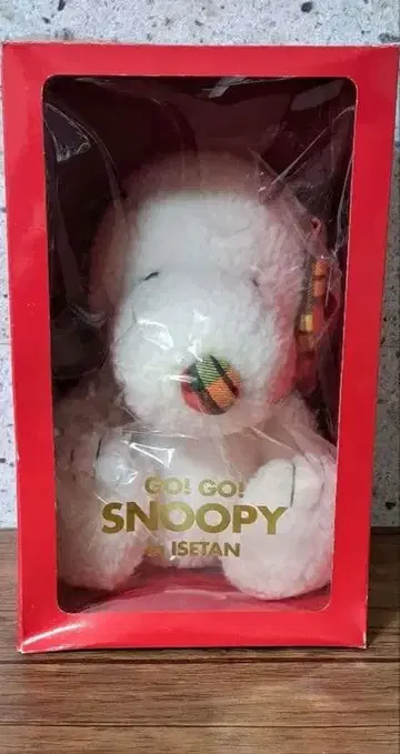 이세탄 스누피 봉제 인형 GO GO 스누피전