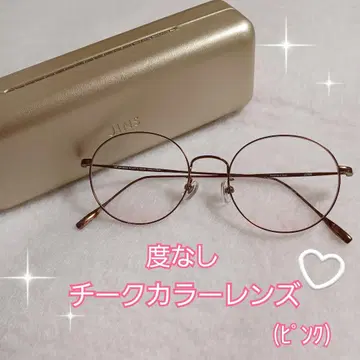 JINS 도수 없는 티크 컬러 렌즈