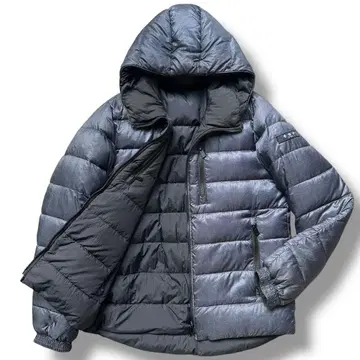 2way 타트라스 다운 자켓 데님 조 후드 리버서블 L 상당