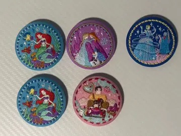 디즈니 자수 캔뱃지