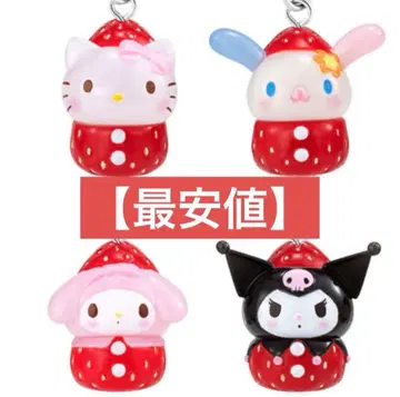 산리오 딸기 메지루시 액세서리 헬로키티 우사하나 마이멜로디 쿠로미