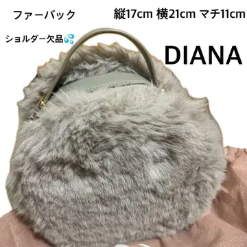 [ 미사용 새상품 숄더 결품 ] DIANA 퍼 백