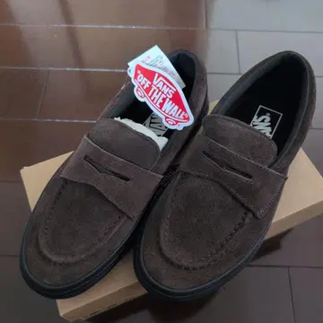[ 미사용 새상품 ] VANS 스웨이드 스니커즈 브라운 6