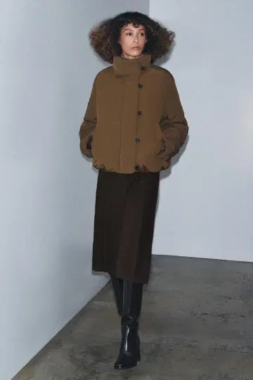 ZARA 자라 ZW 컬렉션 패디드 자켓 S