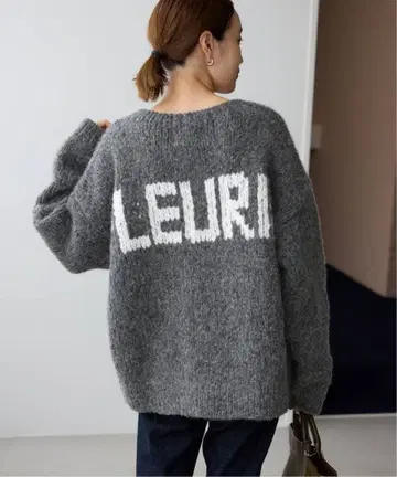 새상품 SLOBE IENA 하치이치블랑카 SLOBE 별주 페루 니트