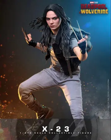 핫토이즈 무비 마스터피스 데드풀 울버린 x-23
