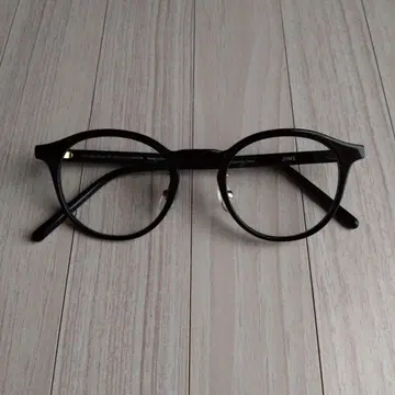 새상품급 JINS Standard Acetate 현행 모델 블랙 무도수