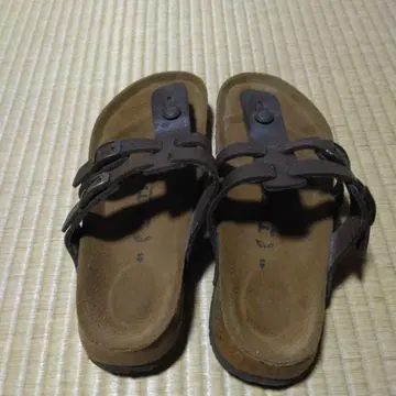 BIRKENSTOCK TATAMI 브라운 컴포트 샌들 41 사이즈