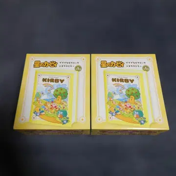 별의 커비 푸푸푸 피크닉 디오라마 거울 2개 세트