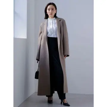 anuans 아뉴앙스 리버 롱 체스터 코트